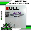 Winstrol estanozolol suspensión 50mg Bull Kimik 10 ampolletas Big Depot original