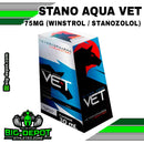 Stano Aqua Vet 75 mg winstrol stanozolol base agua Veter IIX Pharma Laboratory 50 ml Big Depot original