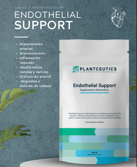 Endothelial Support -  Salud cardiovascular 💓 - 90 capsulas PLANTCEUTICS
