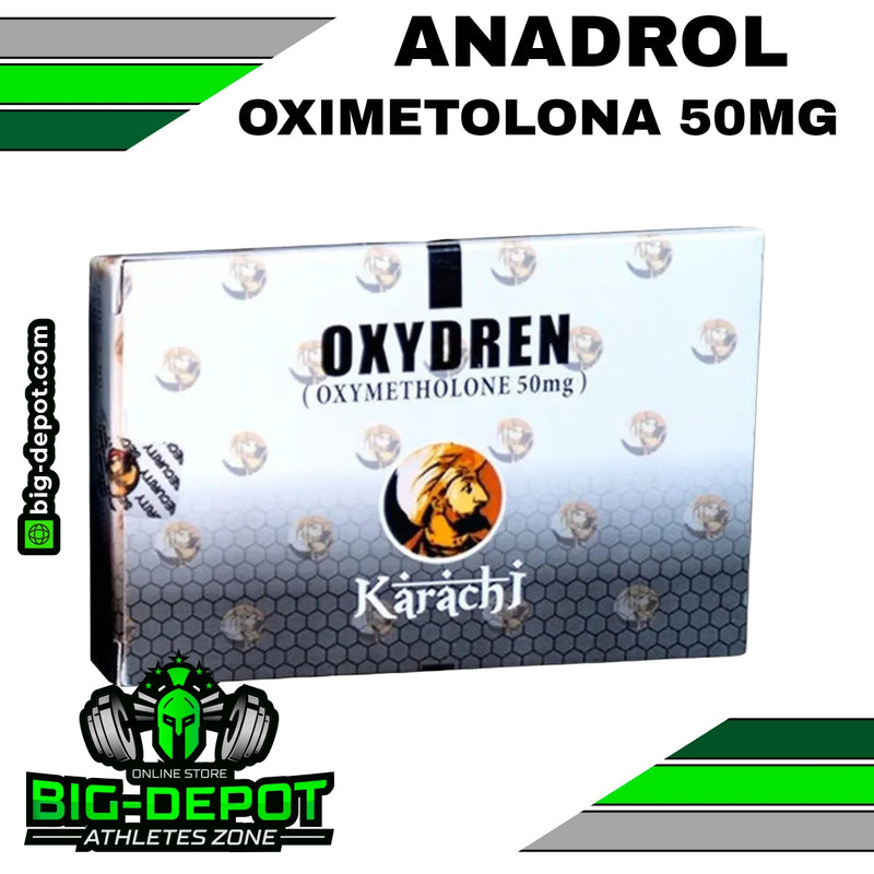 Oxydren 50mg oximetolona anadrol Karachi Labs 40 tabletas Big Depot original