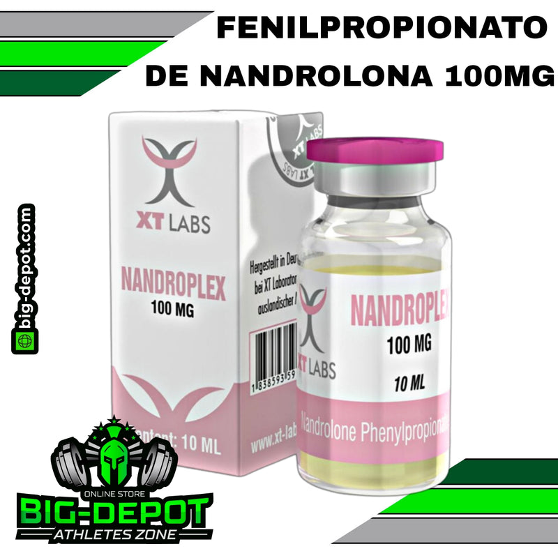 Nandroplex 100mg Durabolin Fenilpropionato de Nandrolona XT Labs 10ml Big Depot original
