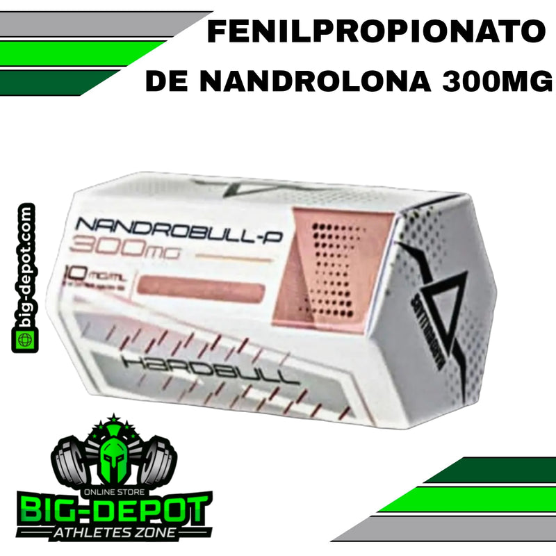 Nandrobull P fenilpropionato nandrolona 300mg Hardbull Labs 10ml Big Depot original