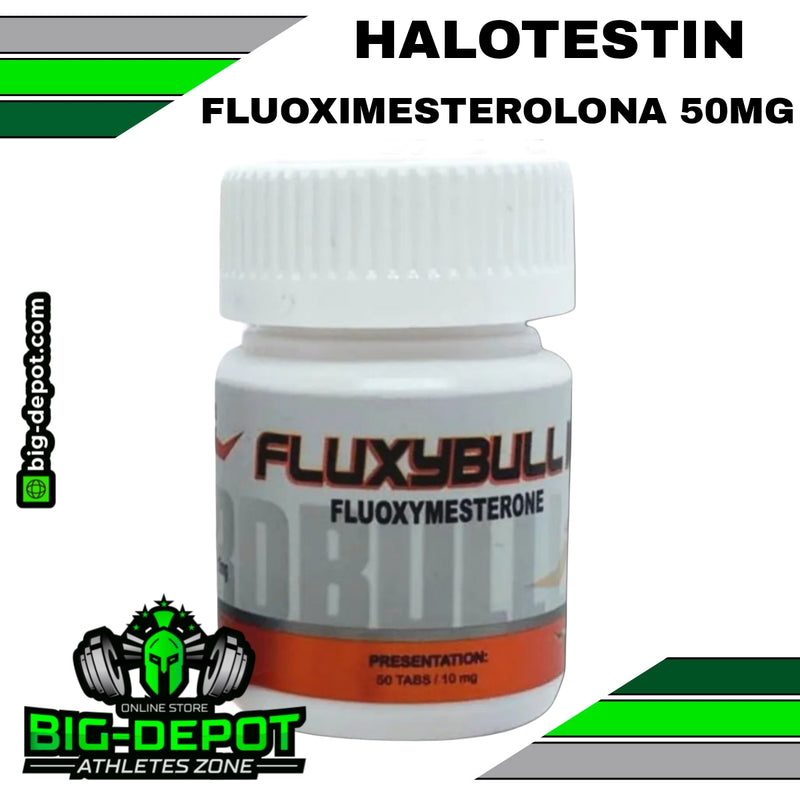 FluxyBull Halotestin 10mg 100 Tabs Hardbull Labs | Esteroides Big Depot