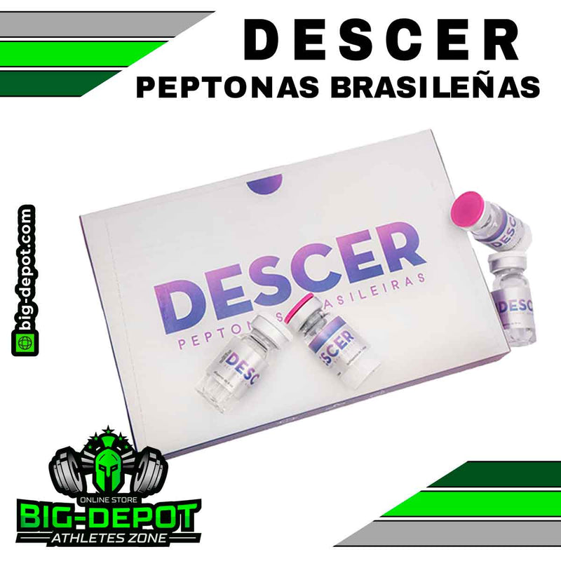 Peptonas Brasileñas crecimiento muscular glúteos piernas hombros pecho Descer Big Depot original
