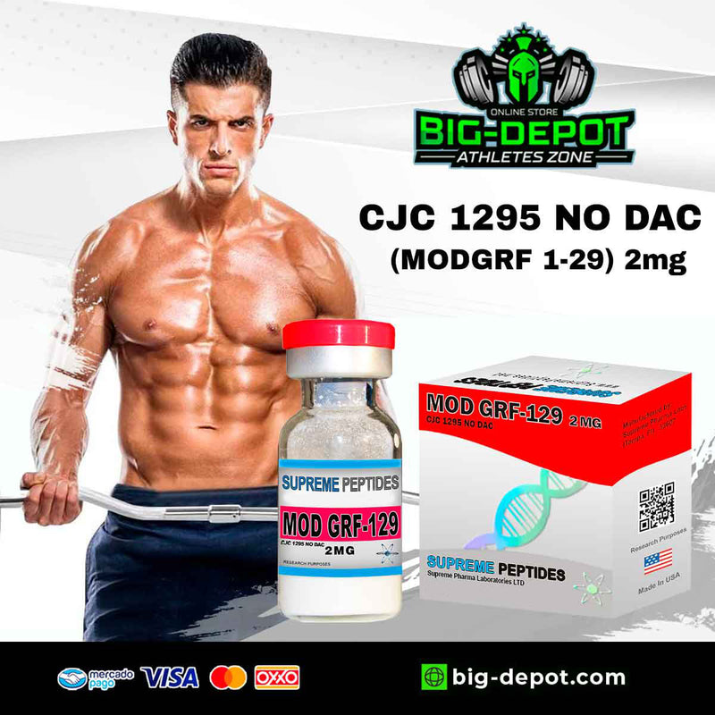 CJC-1295 Growth Hormone Peptide Supreme Peptides péptido GH Big Depot original
