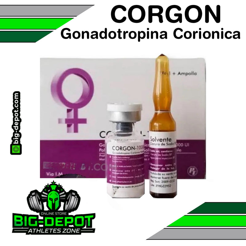 CORGON HCG 10000 UI / GONADOTROPINA CORIONICA HUMANA Corgon / Pharmatech