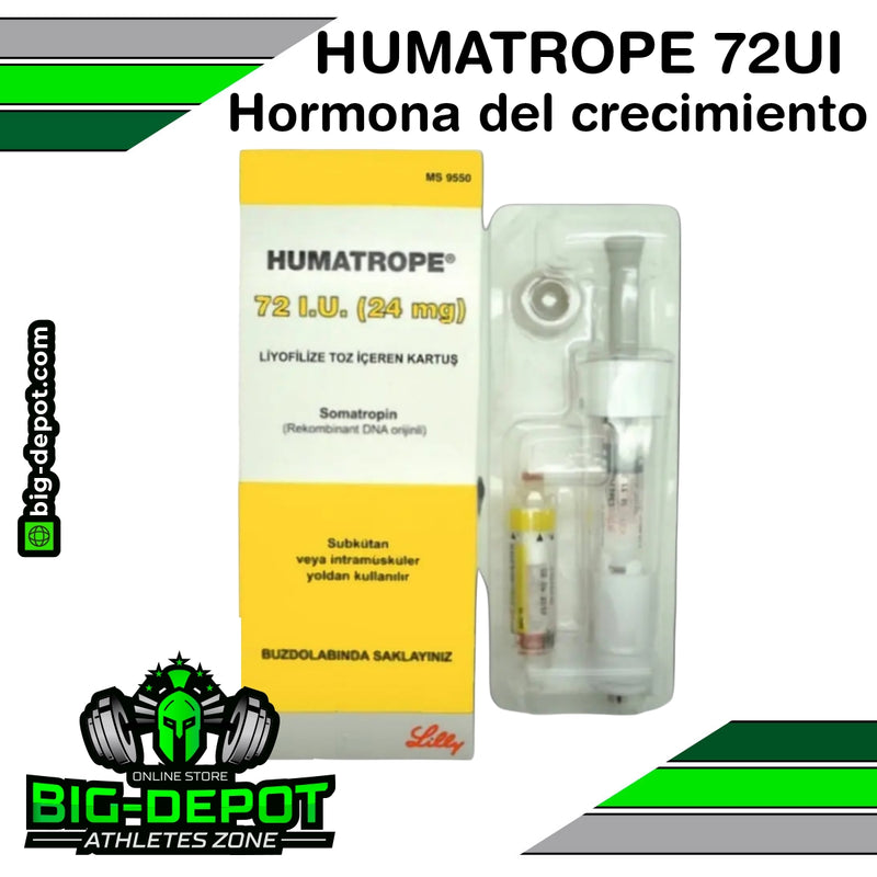 AGOTADA - HUMATROPE Lilly ® 72 IU HORMONA DEL CRECIMIENTO Somatropin (rDNA) (Pluma) / Calidad Farmacéutica