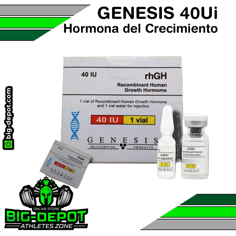 AGOTADA 🛑 HORMONA rhGH Laboratorio Genesis ® 40 UI