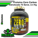 PROTEINA WHEY HIDROLIZADA ZERO  CERO CARBOHIDRATOS - Formula patentada Proteina 25 Gms / Carbohidratos 0gr - Grasa 1gr - Azúcar 0gr  - 75 Servicios - 2.4 kilos