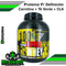 RIPPED WHEY LOW CARBS PROTEIN  2.40 Kg | 32 Gms / 72 Servicios | Carnitina | Té Verde | CLA