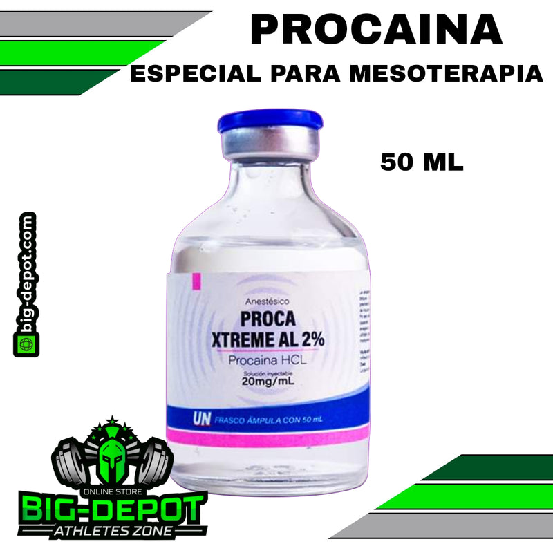 PROCAINA AL 2% CERO DOLOR ESPECIAL PARA MESOTERAPIA / 50 ML