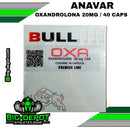 OXANDROLONA ANAVAR 20 MG - 40 Capsulas - BULL KIMIK