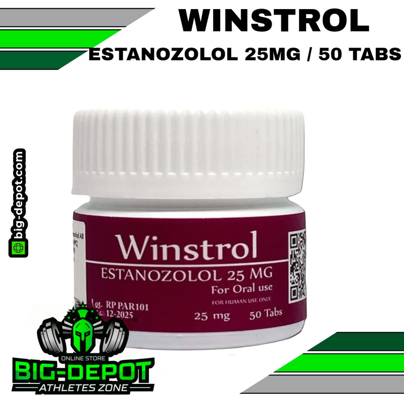 WINSTROL Estanozolol 25 mg (Stanozolol) |  50 tabletas | ROTTERDAM PHARMACEUTICAL