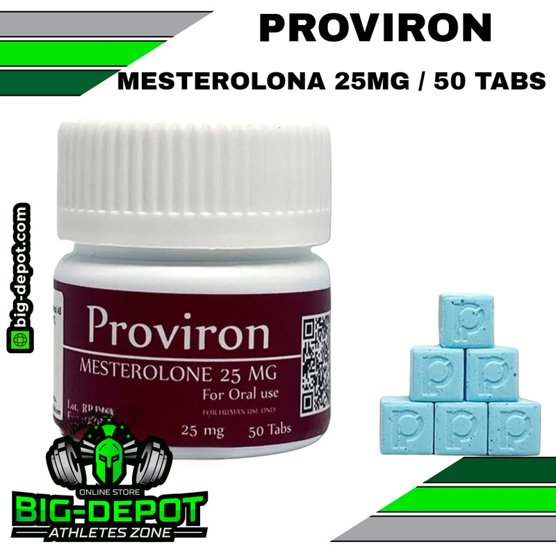 PROVIRON 25 mg (Masterolona) | 50 tabletas | ROTTERDAM PHARMACEUTICAL