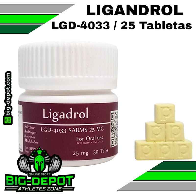 Ligandrol 25 mg / LGD-4033 / 30 tabletas | SARMS ROTTERDAM PHARMACEUTICAL