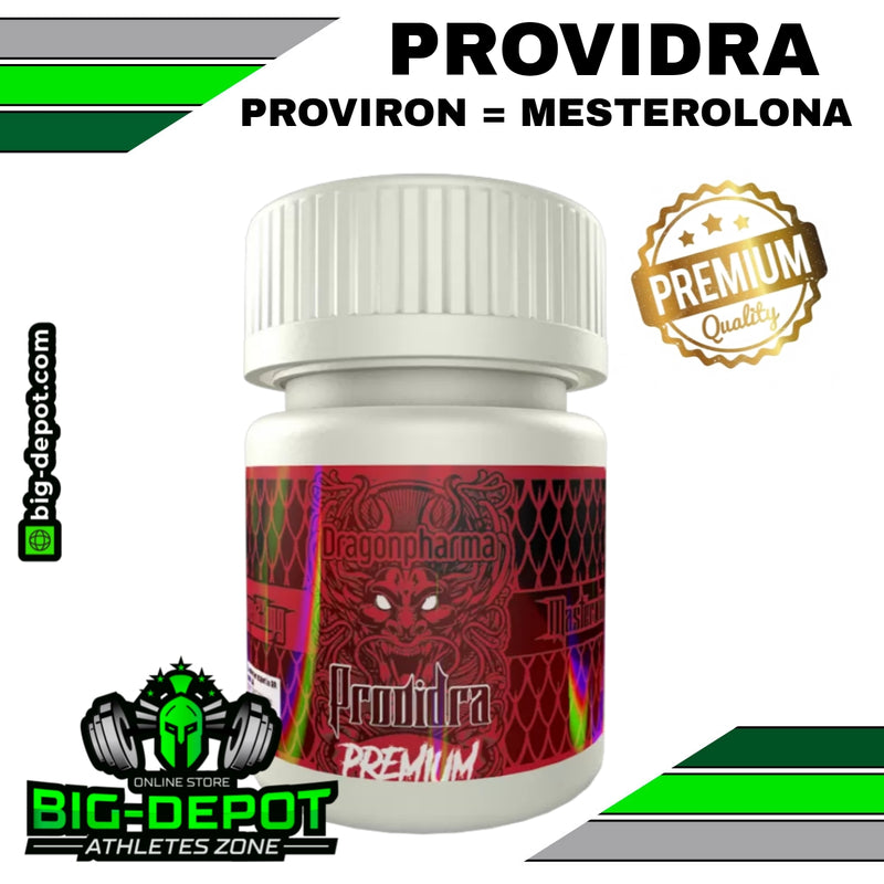 PROVIDRA - PROVIRON Mesterolona  25mg / 60 Tabletas / Dragon Pharma Premium