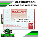 CLENBOUL | (Clembuterol) 0.04 mg. 60 tabletas |Boulder Pharmaceutical