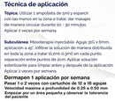 MESOTERAPIA FACIAL - MESO BOTOX - Mesoterapia facial de hidratación profunda. Promueve producción de colágeno - 20 ampolletas  de 5 ml- SPA Premium