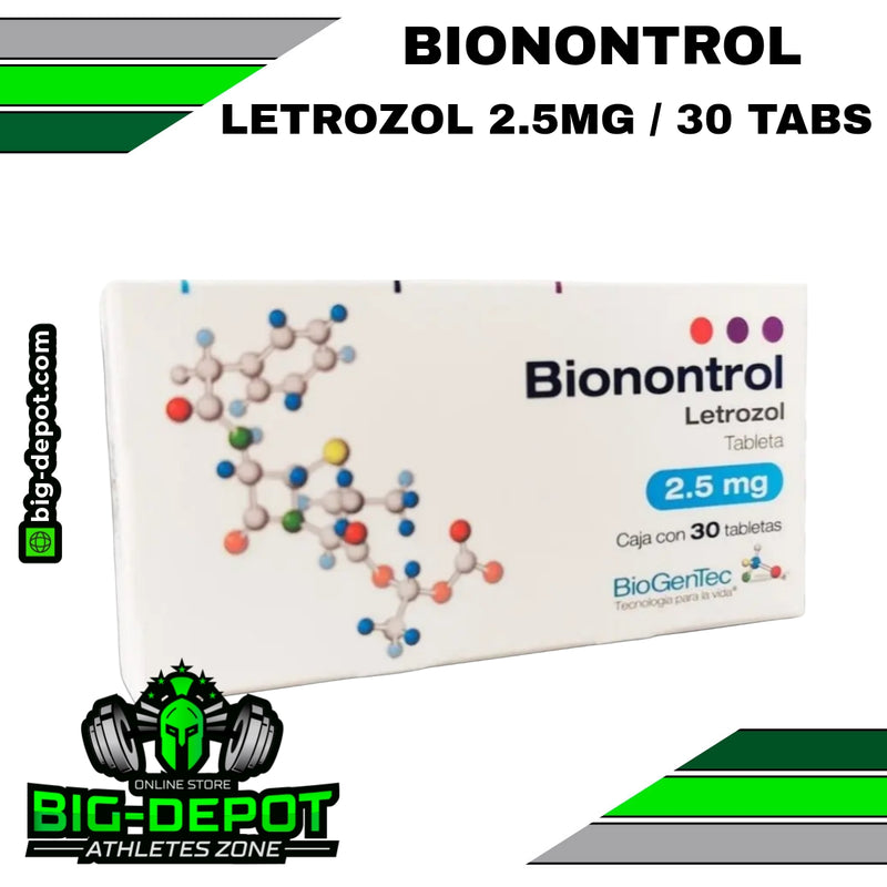 AGOTADO 🛑 BIONONTROL 2.5 MG ( Letrozol ) 30 tabletas