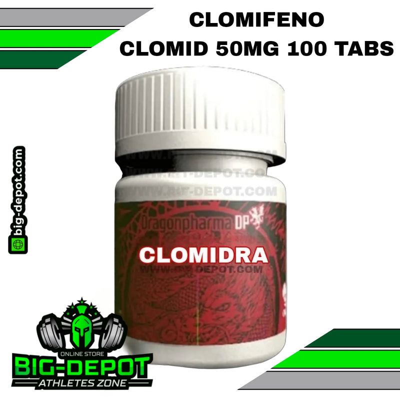 Clomidrol (CLOMIFENO ó CLOMID) Clomiphene Citrate 50MG / 80 TABLETAS