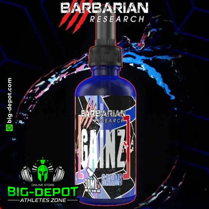 GAINZ (🔥 Ligandrol 🔥 Ibutamoren) - BLEND2 10mg/ml - 30ml  | SARMS BARBARIAN RESEARCH