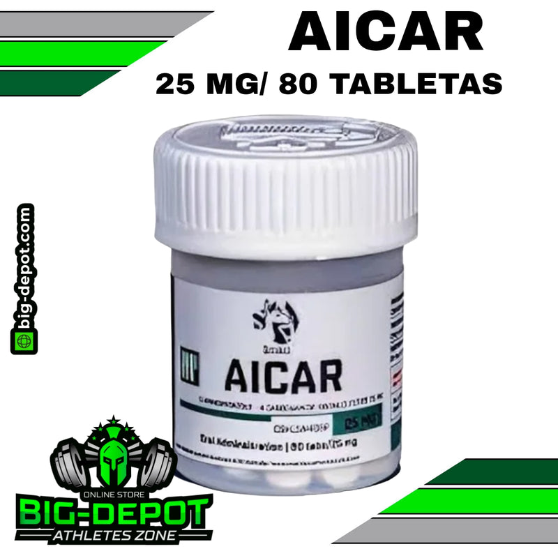 AICAR 25 MG | PEPTIDO DE PERDIDA DE GRASA Y RESISTENCIA FÍSICA (DOPAJE) | 80 TABLETAS | SMART PHARMACEUTICAL