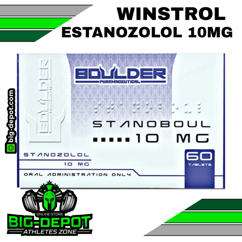 STANOBOUL 10MG (Winstrol = Stanozolol)  60 tabletas | Boulder Pharmaceutical