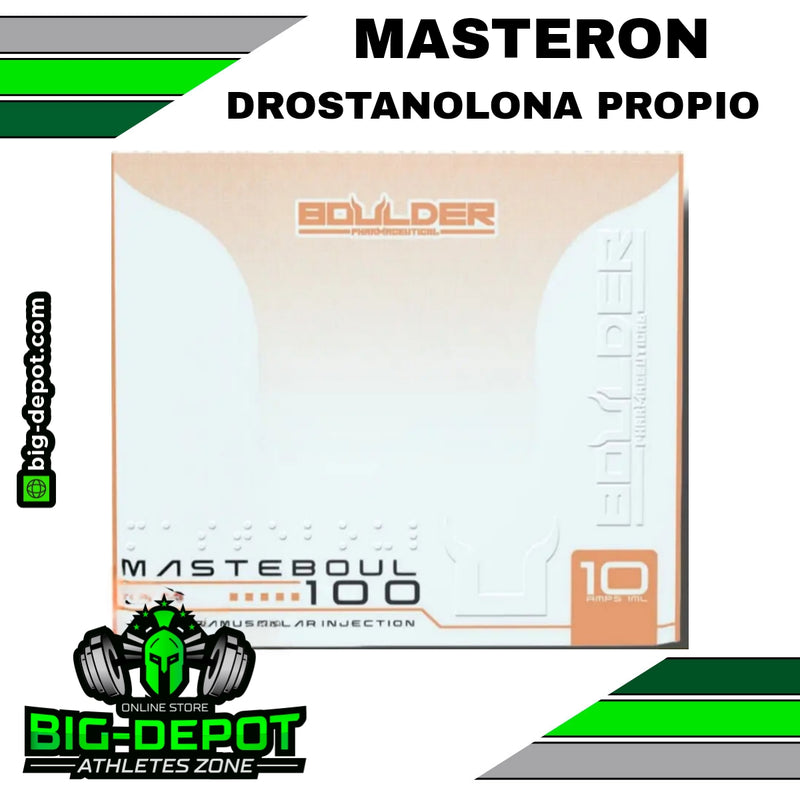 MASTEBOUL 100 MG - (Masteron = Propionato de Drostanolona) 10 ampolletas de 1ml cada una 100 mg/ml  - Boulder Pharmaceutical