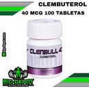 CLENBULL 40 - (CLEMBUTEROL) 40mcg 100 tabletas | HARDBULLLABS