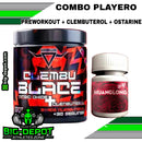 COMBO PLAYERO / CLEMBU BLACE - Oxido Nitrico + Clembuterol +  Huanglong (Ostarine ) HARDBULL & DRAGON PHARMA