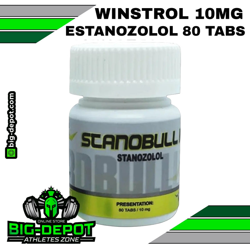 STANOBULL 10 (WINSTROL) Stanozolol 10mg 80 TABLETAS | ESTEROIDES HARDBULLLABS