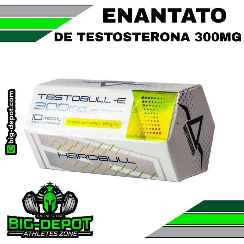 TESTOBULL-E Enantato de testosterona 300mg/ml | 10 ML | HARDBULL LABS