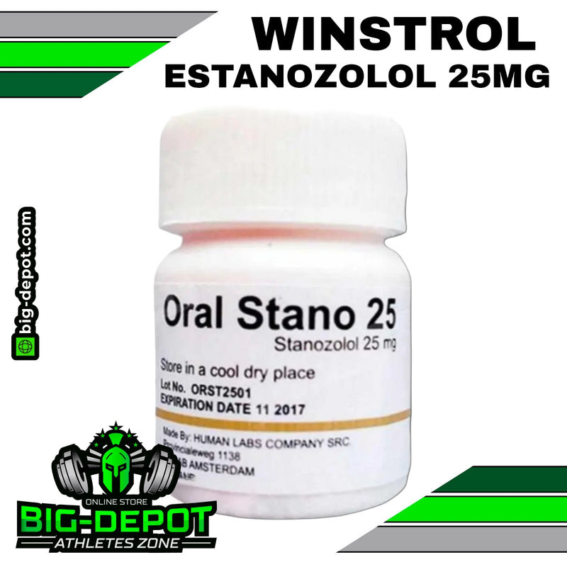 ORAL STANO 25 MG (WINSTROL)  60 TABS – | HUMAN LABS