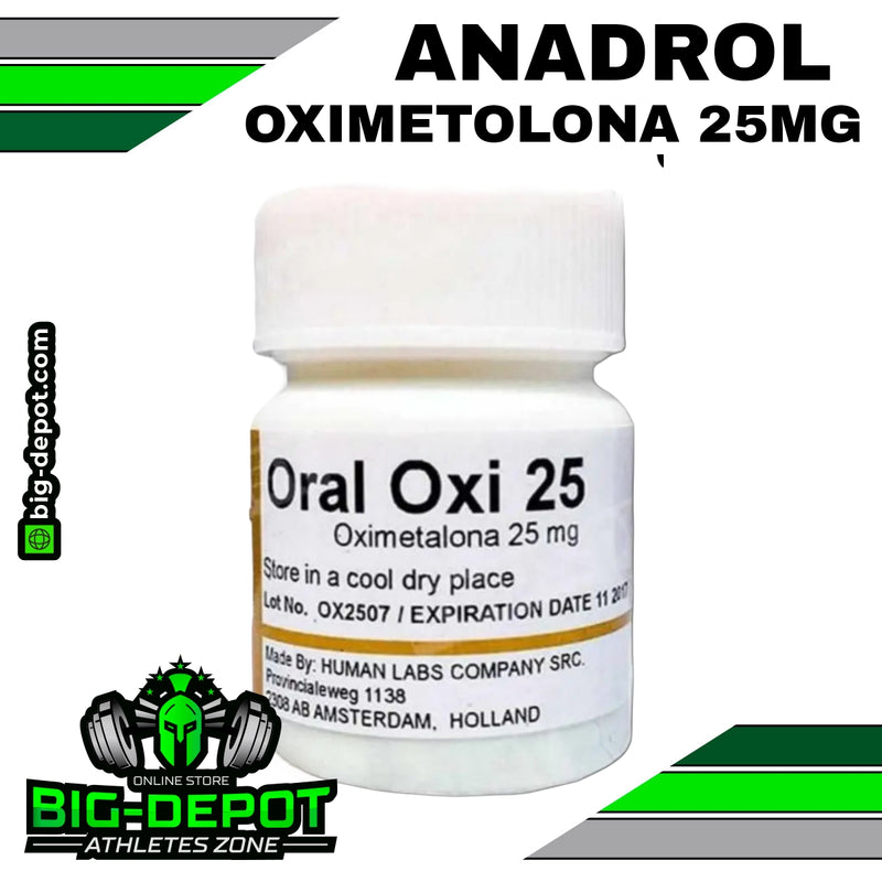 ORAL OXI 25 MG / Oximetolona (ANADROL) 60 TABS  | HUMAN LABS