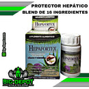 PROTECTOR HEPATICO COMBINACION DE 16 INGEDIENTES (VER FORMULA) -  ANTITOXICO - 100 tabletas de 500MG - HEPAFORTEX