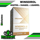 WINSDROL - Winstrol + Dianabol + Lidandrol / Winstrol 65 - Winstrol 25mg  + Dianabol 25mg + SARM LIGANDROL 15mg - 60 CAPSULAS | EUROLAB |