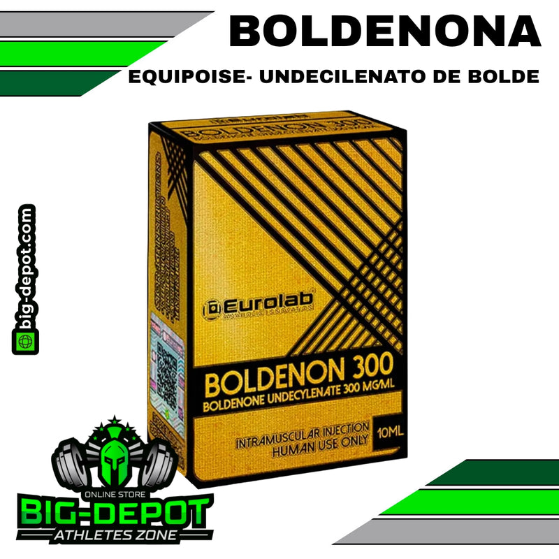 BOLDENON 300  - (BOLDENONA)  300 MG/ML - 10ML | EUROLAB |