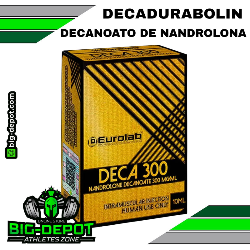 DECA 300 / (DECADURABOLIN)  NANDROLONE DECANOATO 300MG/ML | EUROLAB |