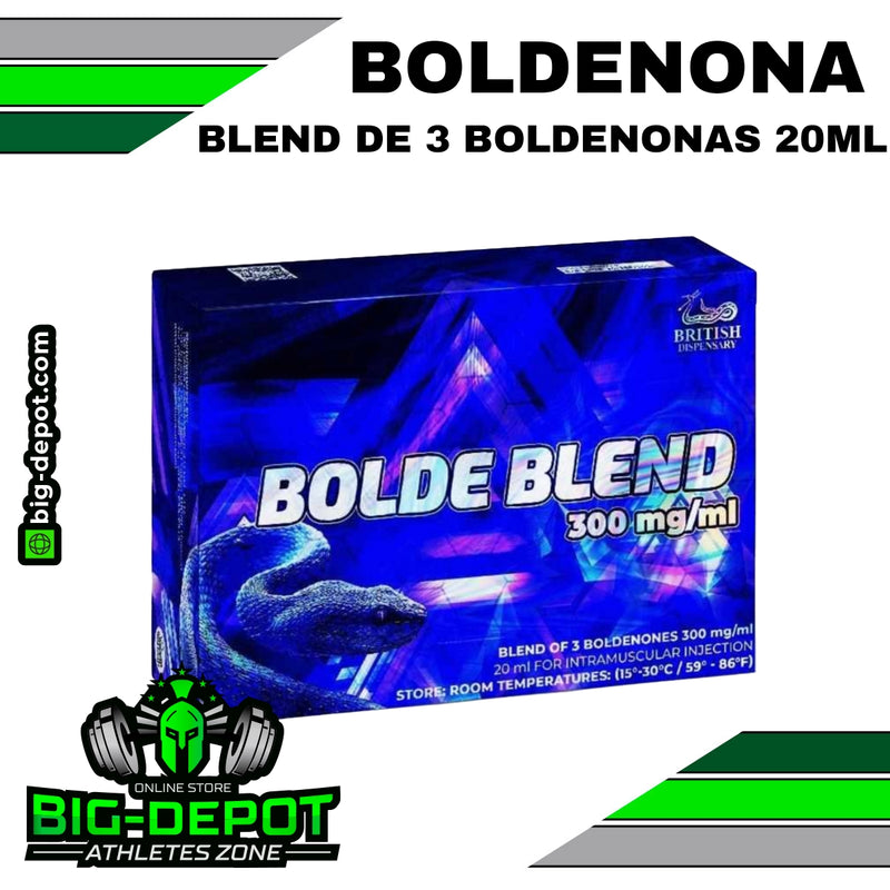 BOLDE BLEND 300 - BOLDENONE UNDECYLENATE 300 MG/ML - 20ML - | BRITISH DISPENSARY