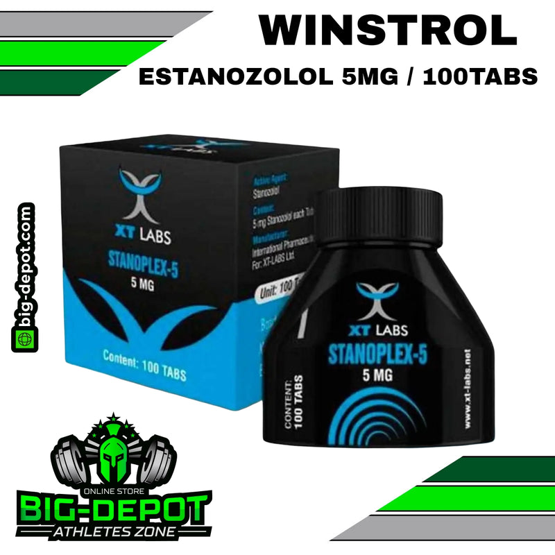 STANOPLEX-5 - Stanozolol 5 mg  (WINSTROL) / Frasco con 100 tabletas, 5 mg. | XT LABS