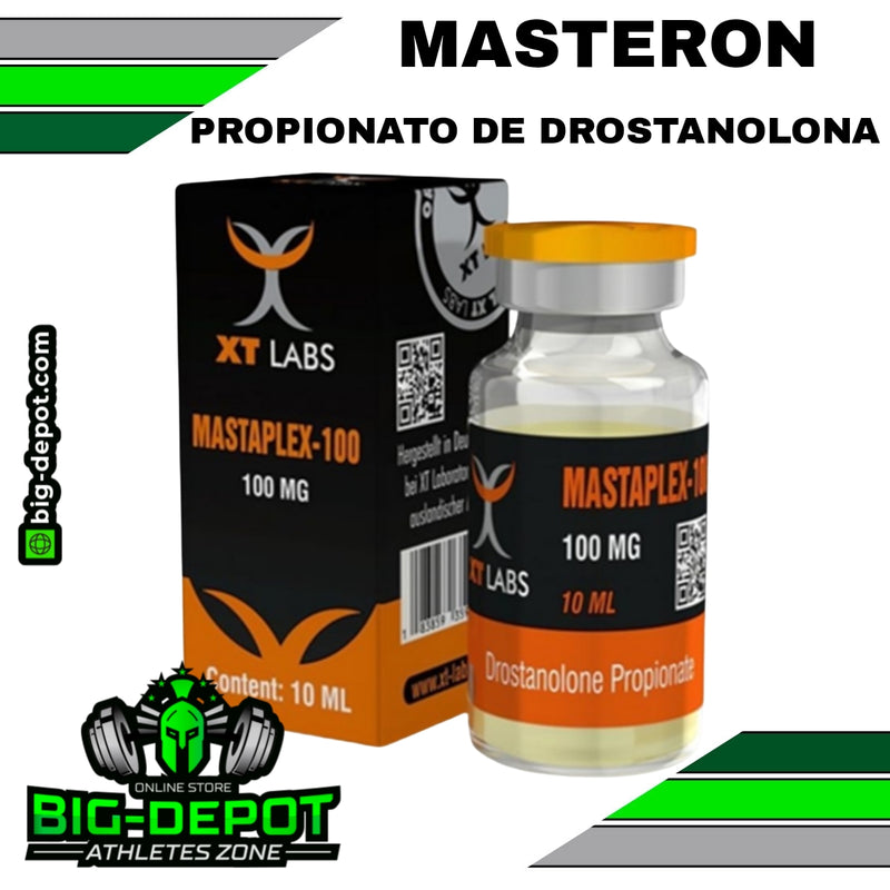 MASTAPLEX-100MG - Drostanolona Propionato (MASTERON) 100 mg / Frasco 10 ml | XT LABS