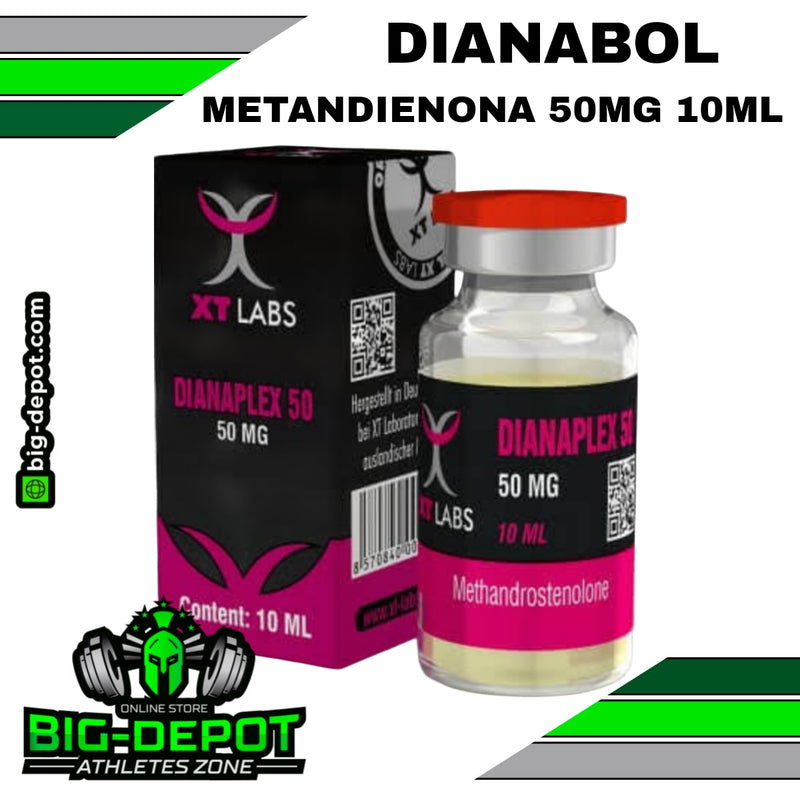 DIANAPLEX-50 - DIANABOL Metandienona  50 MG / Frasco 10 ML | XT LABS