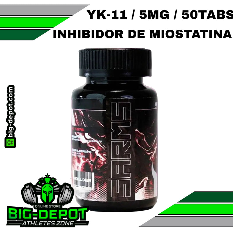 YKBOUL | YK-11 (Inhibidor de Miostatina) 5 mg. | 50 capsulas | SARMS BOULDER