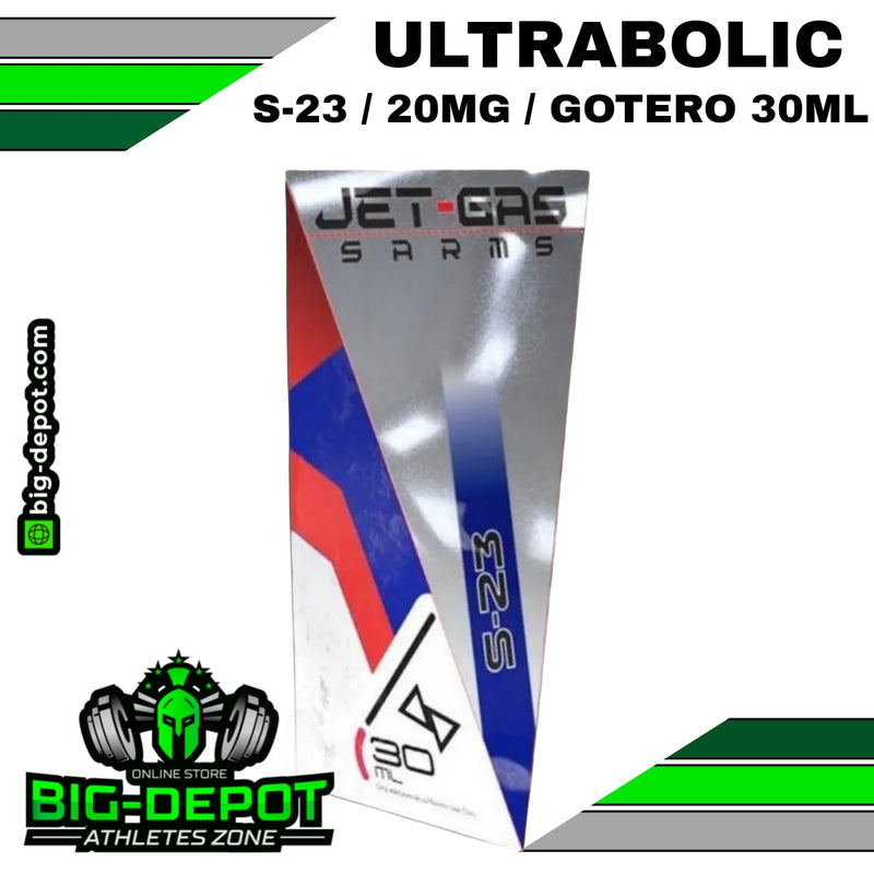 ULTRABOLIC S-23  Ganancia muscular y fuerza superior 20mg | 30 ml | HARDBULLLABS