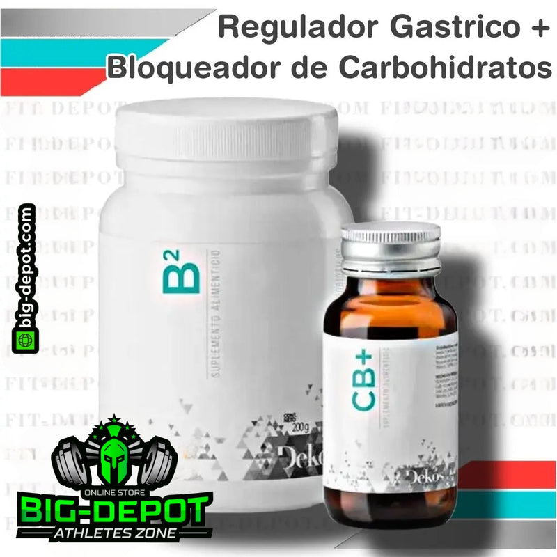 COMBO ADELGAZANTE Y BLOQUEADOR DE CARBOHIDRATOS ⭐ KIT Slim - B2 + CB+ (Regulador gastrico + Bloqueador de carbohidratos) Adiós a la inflamación y rompe dieta sin remodimientos - DKS