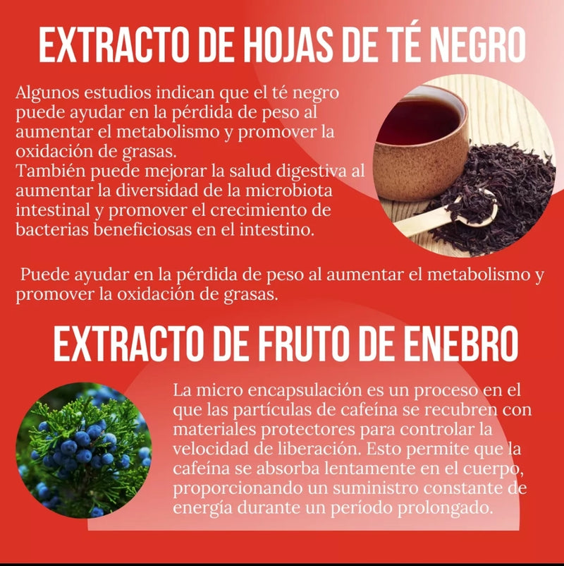 Ultra Reductivo Extremo -  Su potente efecto drenante acelera la eliminación de grasa y activa tu metabolismo- Ingredientes naturales 90 capsulas MesoCaps