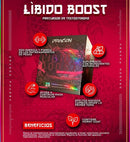 LIBIDO BOOST - Precursor Natural de Testosterona -  1 Frasco 25 Capsulas (25 Días)