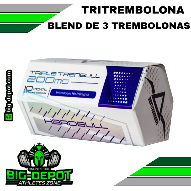 Triple Trenbull tritrembolona mix 200mg Hardbull Labs 10ml Big Depot original