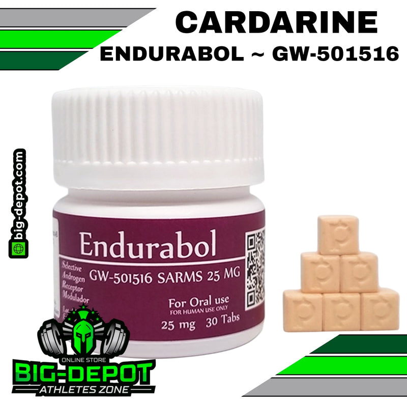 Endurabol 25 mg Cardarine GW-501516 SARMS Rotterdam Pharmaceutical 30 tabletas Big Depot original
