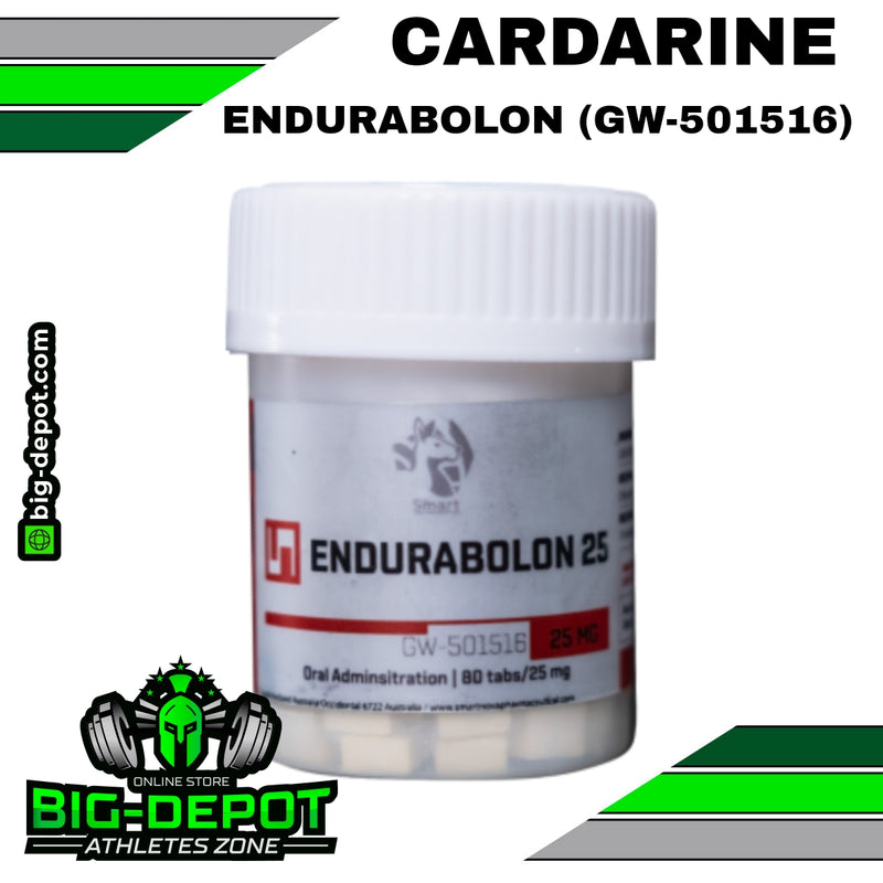 Endurabolon 25 mg Cardarine GW-501516 SARMS Smart 80 tabletas Big Depot original
